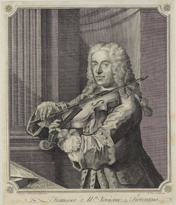 Francesco Ma Veracini, Engraved by J. June, 1744